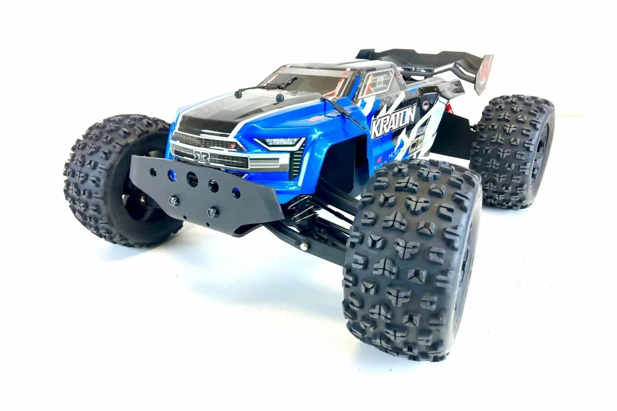 00033 | T-Bone Racing Black ARRMA Kraton V2/V3 Front Thrasher Bumper Kit 5 00033 | T-Bone Racing Black ARRMA Kraton V2/V3 Front Thrasher Bumper Kit - Image 3