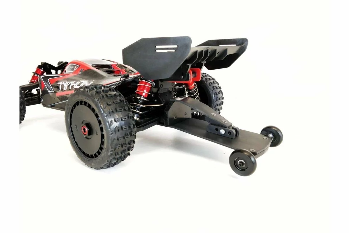 000341 | T-Bone Racing Black ARRMA Typhon High Speed Wheelie Bar 3 000341 | T-Bone Racing Black ARRMA Typhon High Speed Wheelie Bar