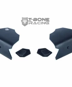 T-Bone Racing Sales Store 32 10043 | T-Bone Racing Black ARRMA Kraton Rear A-Skids & Mud Guard For Suspension Arm Set