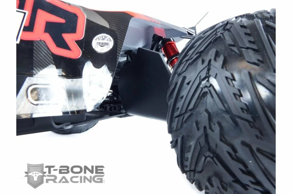 10043 | T-Bone Racing Black ARRMA Kraton Rear A-Skids & Mud Guard For Suspension Arm Set 11 10043 | T-Bone Racing Black ARRMA Kraton Rear A-Skids & Mud Guard For Suspension Arm Set - Image 9