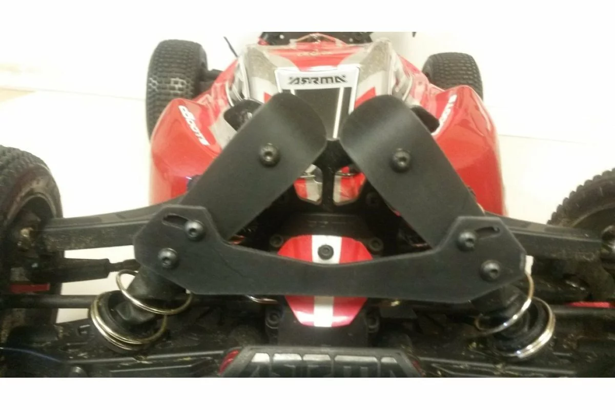 10064 | T-Bone Racing Black ARRMA Typhon Front Shock Tower Skids 3 10064 | T-Bone Racing Black ARRMA Typhon Front Shock Tower Skids