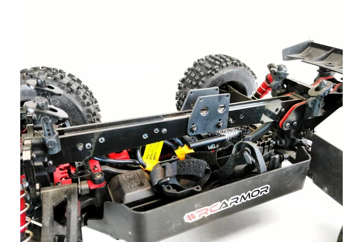 10116 | T-Bone Racing Black Aluminium ARRMA Notorious & Outcast Tower To Tower (T2T) Brace 5 10116 | T-Bone Racing Black Aluminium ARRMA Notorious & Outcast Tower To Tower (T2T) Brace - Image 3