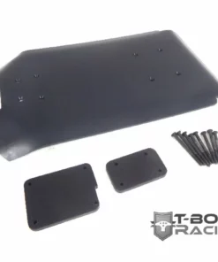 12019 | T-Bone Racing Black Axial Yeti XL Chassis Skid Plate Set