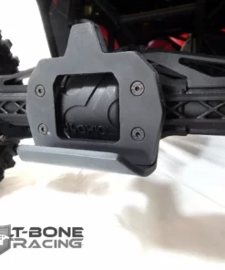 12022 | T-Bone Racing Black Axial Yeti XL Rear Differential Skid Plate Set