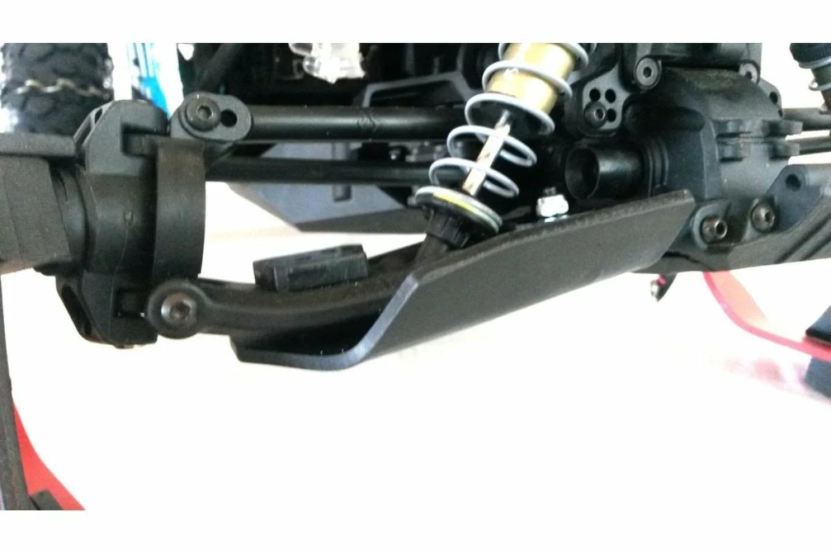 12039 | T-Bone Racing Black Axial Yeti Front RPM V2 Suspension Arm A-Skid Plate Set 5 12039 | T-Bone Racing Black Axial Yeti Front RPM V2 Suspension Arm A-Skid Plate Set - Image 3