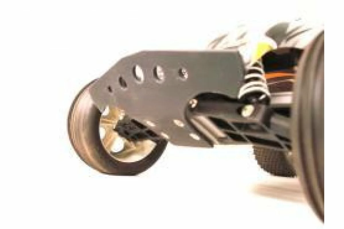 62002 | T-Bone Racing Black Traxxas Rustler Front Thrasher Bumper 5 62002 | T-Bone Racing Black Traxxas Rustler Front Thrasher Bumper - Image 3