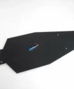 62006 | T-Bone Racing Black Traxxas Rustler XL5/VXL FLM CS & Delrin Chassis Skid Plate Set