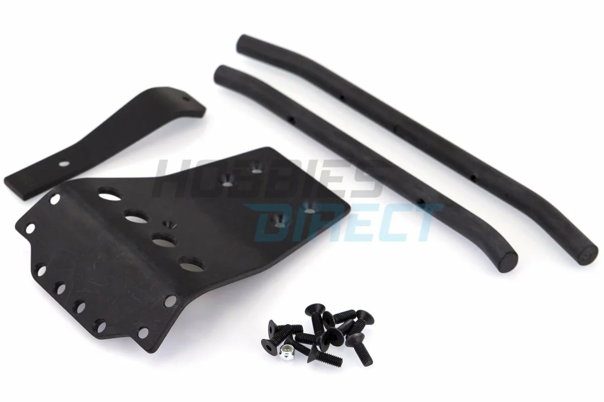 62014 | T-Bone Racing Black Traxxas Slash 4x4 Front XV4 Bumper Kit 4 62014 | T-Bone Racing Black Traxxas Slash 4x4 Front XV4 Bumper Kit - Image 2