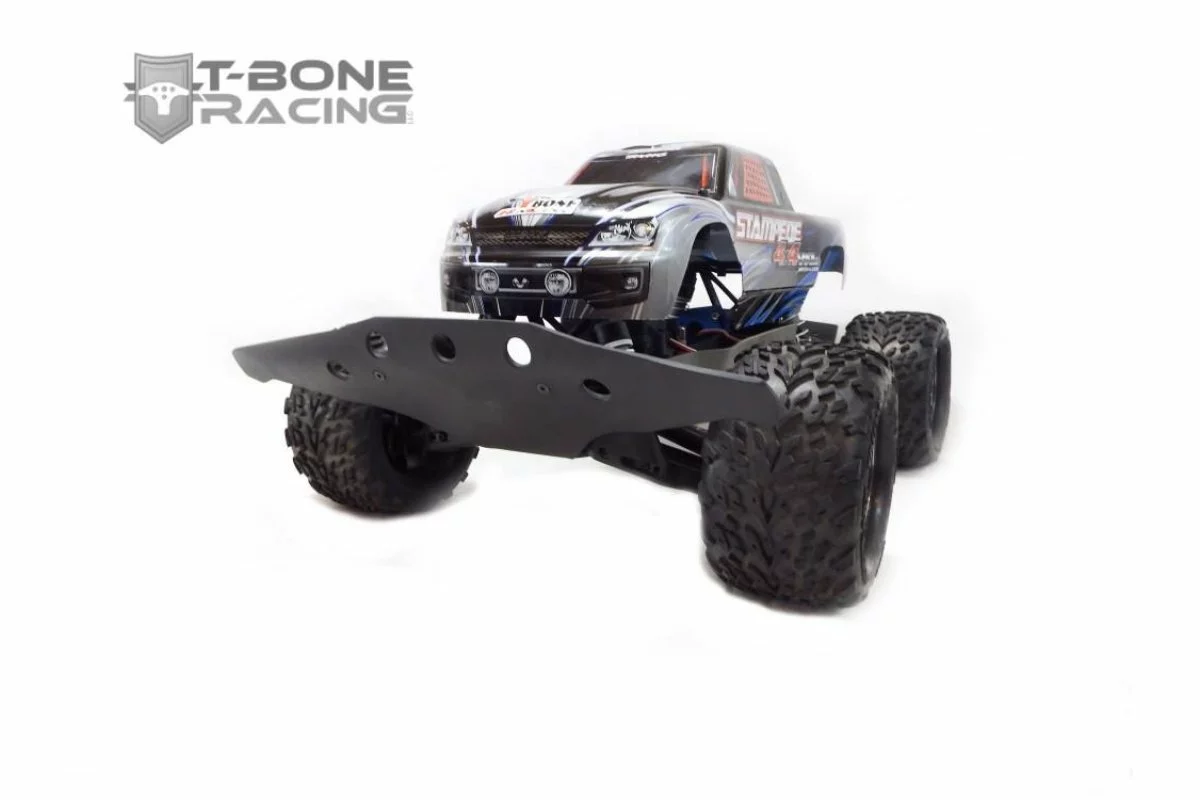 62016 | T-Bone Racing Black Traxxas Stampede 4x4 Wide Front Basher Bumper 7 62016 | T-Bone Racing Black Traxxas Stampede 4x4 Wide Front Basher Bumper - Image 5