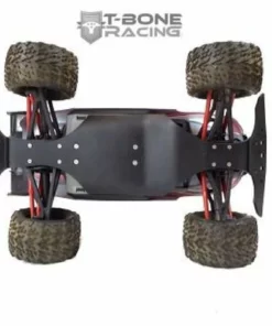 62028 | T-Bone Racing Black Traxxas 1/16 E-Revo Chassis Brace 3Pcs