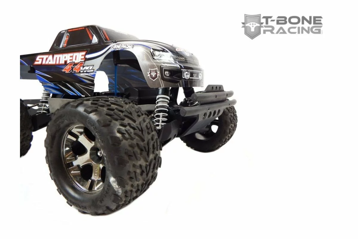 62047 | T-Bone Racing Black Traxxas Stampede 4x4 Front XV4 Bumper 9 62047 | T-Bone Racing Black Traxxas Stampede 4x4 Front XV4 Bumper - Image 7