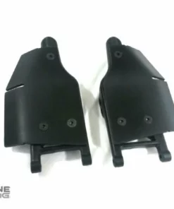 62051 | T-Bone Racing Black Traxxas E-Maxx Front Suspension Arm A-Skid Plate Set