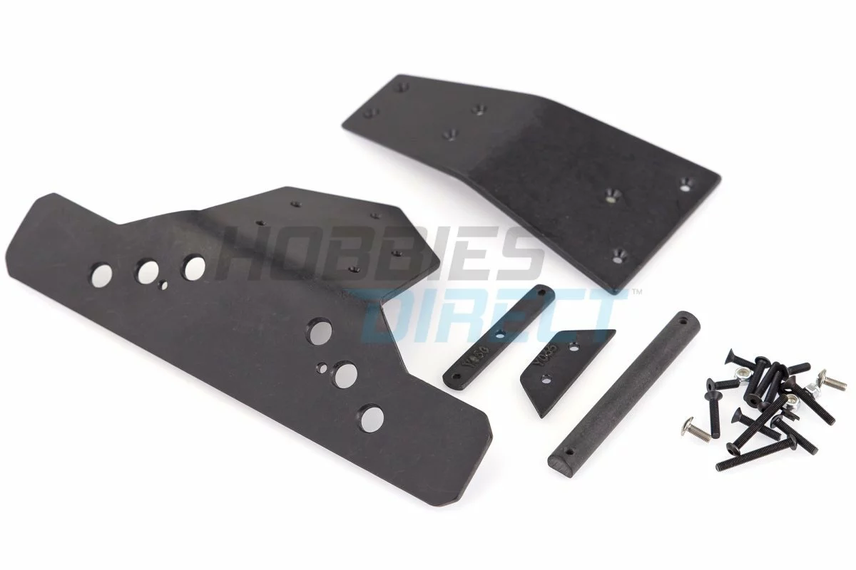 62070 | T-Bone Racing Black Traxxas Slash 4x4 Rear Basher V3 Bumper 4 62070 | T-Bone Racing Black Traxxas Slash 4x4 Rear Basher V3 Bumper - Image 2