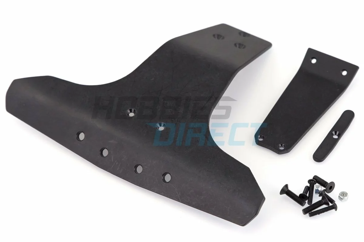 62072 | T-Bone Racing Black Traxxas Slash 4x4 LCG Front Basher Bumper 4 62072 | T-Bone Racing Black Traxxas Slash 4x4 LCG Front Basher Bumper - Image 2