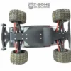 62092 | T-Bone Racing Black Traxxas 1/16 E-Revo Chassis Brace & Wheelie Bar