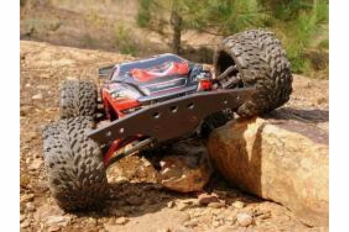 62092 | T-Bone Racing Black Traxxas 1/16 E-Revo Chassis Brace & Wheelie Bar 5 62092 | T-Bone Racing Black Traxxas 1/16 E-Revo Chassis Brace & Wheelie Bar - Image 3