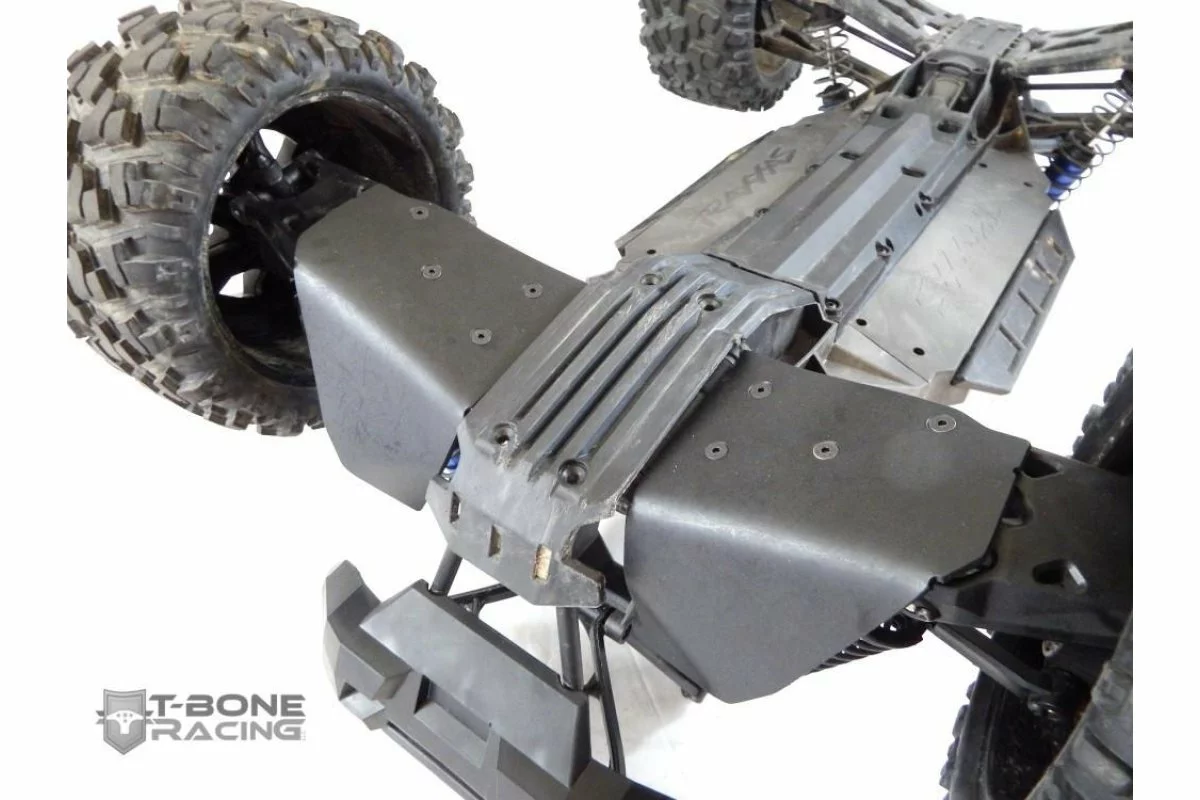 62104 | T-Bone Racing Black Traxxas X-Maxx Front Suspension Arm A-Skid Plate Set 4 62104 | T-Bone Racing Black Traxxas X-Maxx Front Suspension Arm A-Skid Plate Set - Image 2