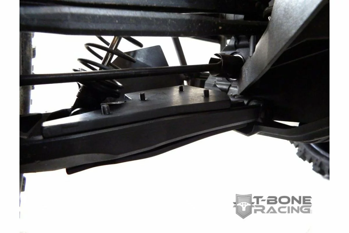 62104 | T-Bone Racing Black Traxxas X-Maxx Front Suspension Arm A-Skid Plate Set 6 62104 | T-Bone Racing Black Traxxas X-Maxx Front Suspension Arm A-Skid Plate Set - Image 4