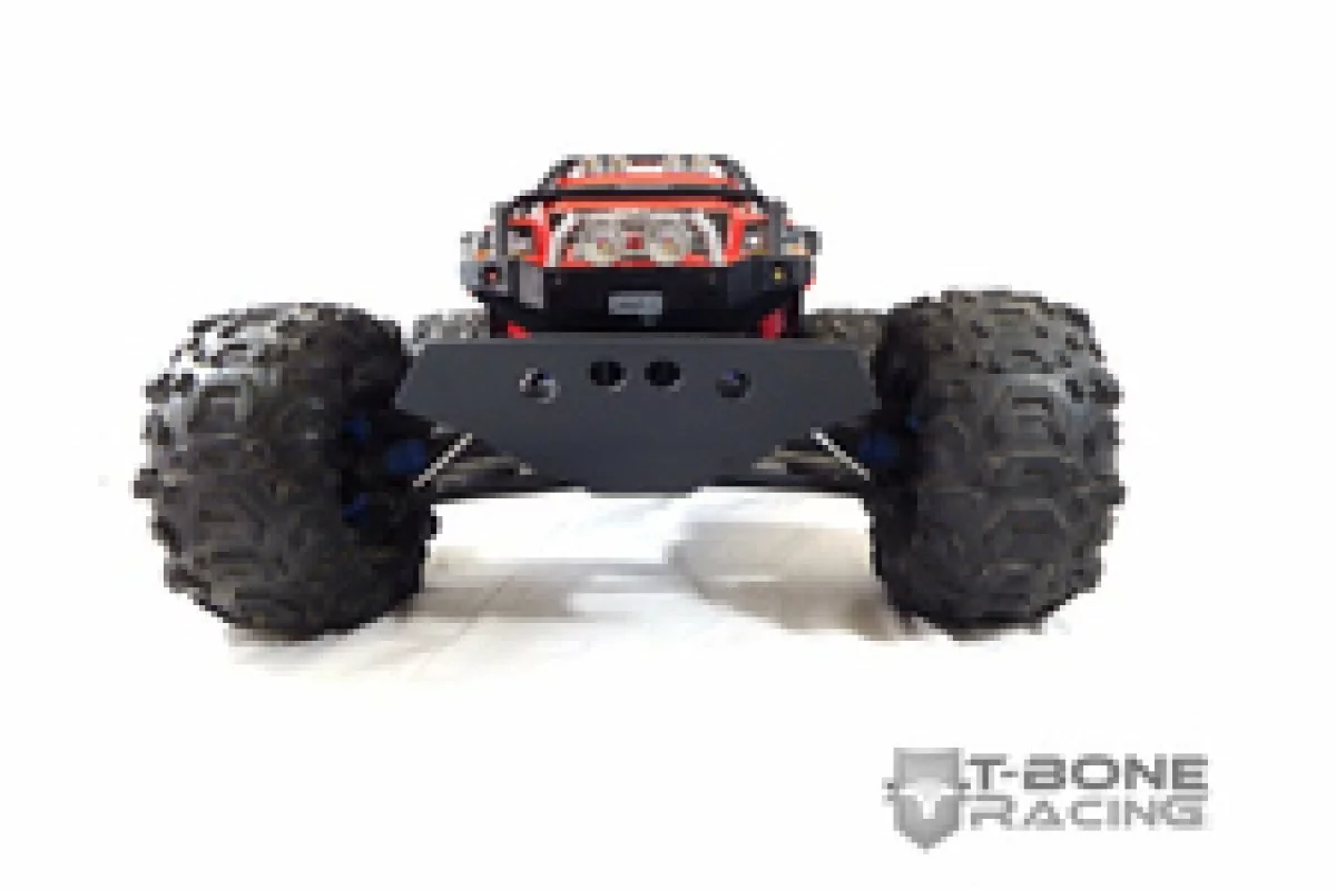 62111 | T-Bone Racing Black Traxxas 1/10 Summit Front 3Pcs Basher Bumper Kit 6 62111 | T-Bone Racing Black Traxxas 1/10 Summit Front 3Pcs Basher Bumper Kit - Image 4