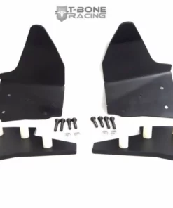 62112 | T-Bone Racing Black Traxxas X-Maxx Rear Suspension Arm A-Skid Plate Set