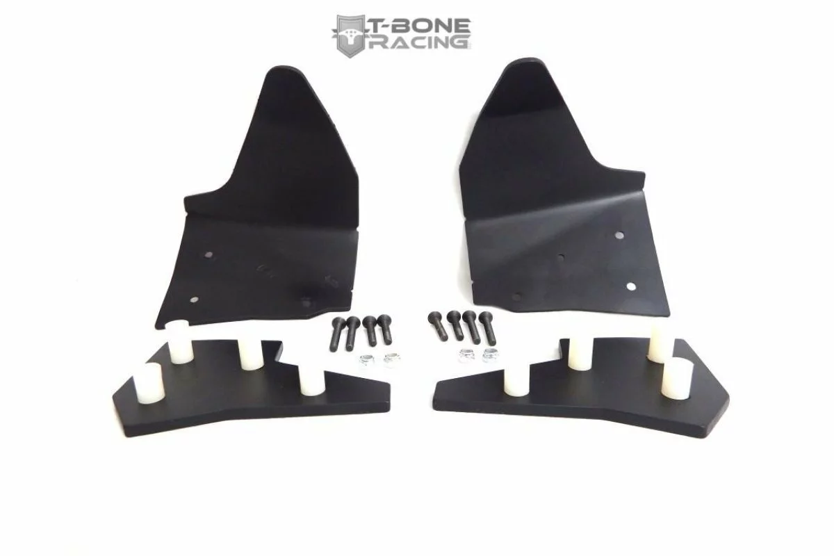 62112 | T-Bone Racing Black Traxxas X-Maxx Rear Suspension Arm A-Skid Plate Set 3 62112 | T-Bone Racing Black Traxxas X-Maxx Rear Suspension Arm A-Skid Plate Set