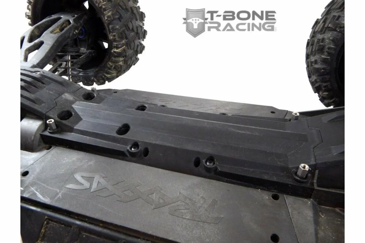 62137 | T-Bone Racing Black Traxxas X-Maxx Centre Chassis Skid Plate Set 6 62137 | T-Bone Racing Black Traxxas X-Maxx Centre Chassis Skid Plate Set - Image 4
