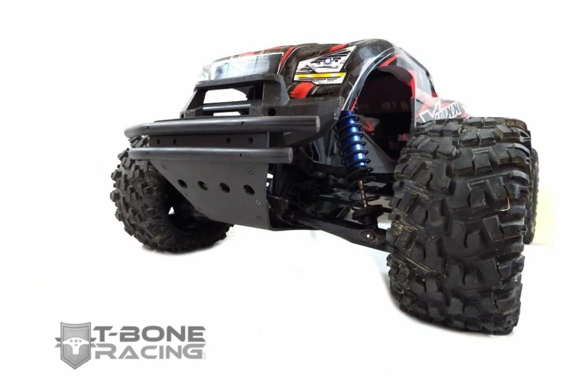 62138 | T-Bone Racing Black Traxxas X-Maxx Front XV4 Bumper 6 62138 | T-Bone Racing Black Traxxas X-Maxx Front XV4 Bumper - Image 4