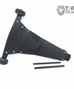 62169 | T-Bone Racing Black Traxxas X-Maxx Rear V4 Bumper & Wheelie Bar