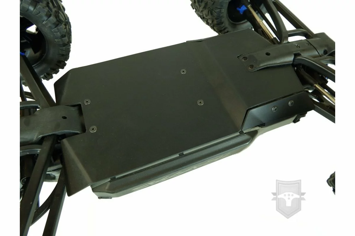 62185 | T-Bone Racing Black Traxxas E-Revo VXL 2.0 Chassis Skid Plate Set 4 62185 | T-Bone Racing Black Traxxas E-Revo VXL 2.0 Chassis Skid Plate Set - Image 2