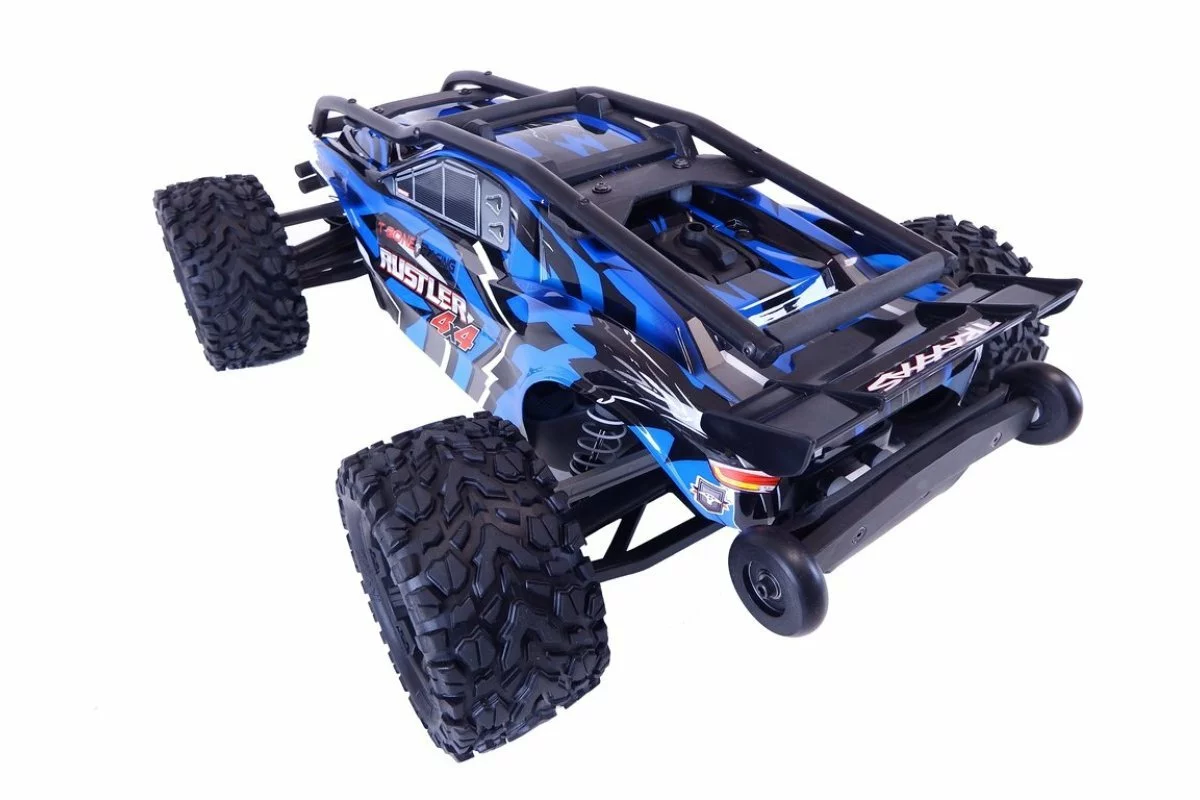 62192 | T-Bone Racing Black Traxxas Rustler 4x4 External Roll Cage 4 62192 | T-Bone Racing Black Traxxas Rustler 4x4 External Roll Cage - Image 2