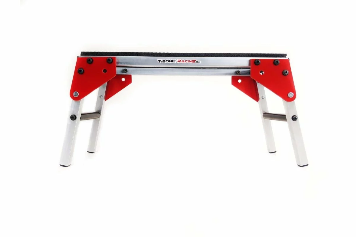 85101A | T-Bone Racing Red 1/10, 1/8 & 1/5 Scale Collapsible Car Stand 4 85101A | T-Bone Racing Red 1/10, 1/8 & 1/5 Scale Collapsible Car Stand - Image 2