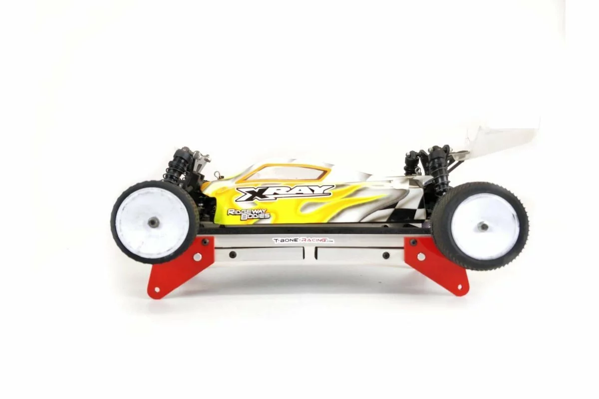 85101A | T-Bone Racing Red 1/10, 1/8 & 1/5 Scale Collapsible Car Stand 6 85101A | T-Bone Racing Red 1/10, 1/8 & 1/5 Scale Collapsible Car Stand - Image 4
