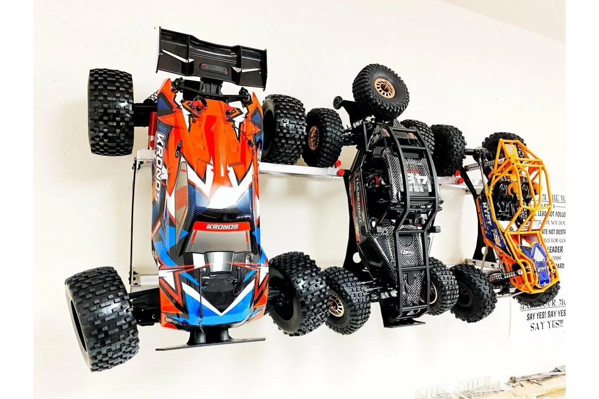 T-Bone Racing 85122 | T-Bone RC Car Wall Rack 5 T-Bone Racing 85122 | T-Bone RC Car Wall Rack - Image 4